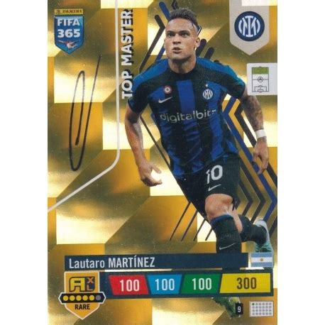 Oferta Trading Card Lautaro Mart Nez Top Master Adrenalyn Xl Fifa