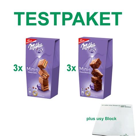 Milka Minis Choco Cake Brownie TESTPAKET