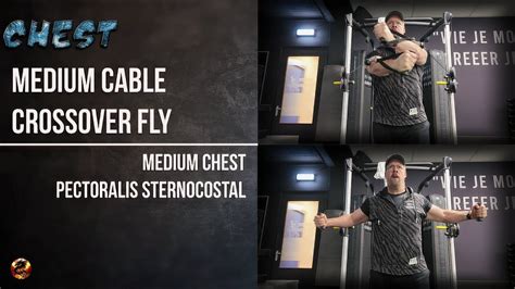 Chest Medium Cable Crossover Fly Youtube