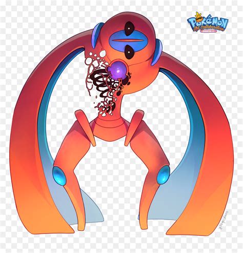 Deoxys Png Download Deoxys Fan Art Transparent Png Vhv