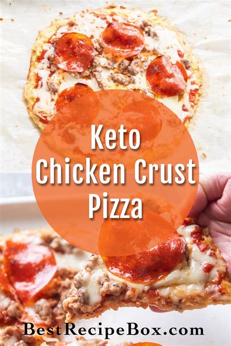 Keto Chicken Crust Pizza Recipe Low Carb Best Recipe Box