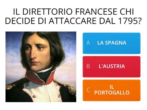 STORIA QUIZ Difficile NAPOLEONE BONAPARTE LEGGI E RISPONDI