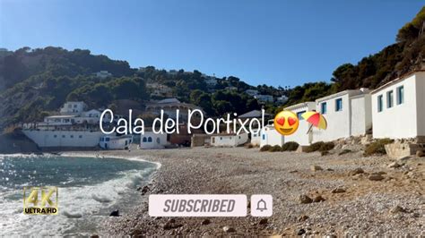 Amazing Nature Popular Cala Del Portixol Javea Spain 4K YouTube