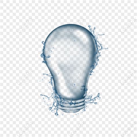 light bulb water pattern png image  clipart image