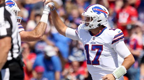 Buffalo Bills Josh Allen Perfekt In Preseason Gegen Denver Broncos