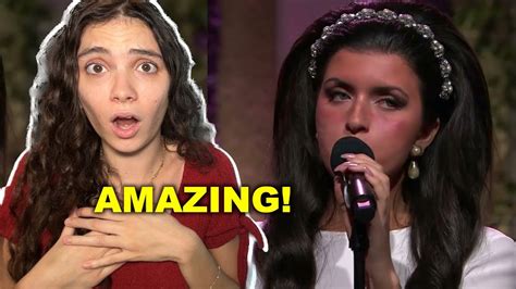 Singer Reacts To Angelina Jordan 17 Unchained Melody Nobel Peace