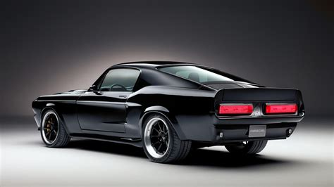 Stealthy All Electric Classic Mustang On Its Way To Goodwood