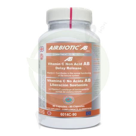 Vitamina C No Ácida AIRBIOTIC Bioherbolario