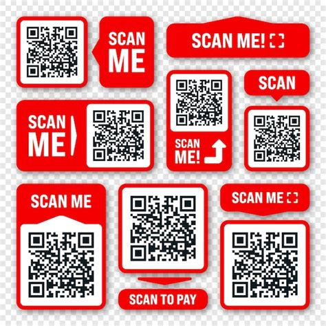 Premium Vector Scan Me Qr Code Sticker Online Payment Special Offer