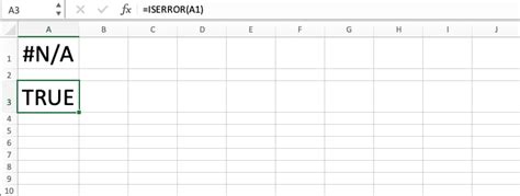 Cara Menggunakan Rumus ISERROR Excel Fungsi Contoh Dan Langkah