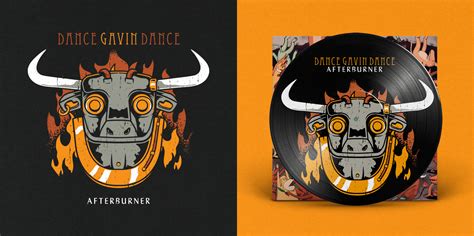 Dance Gavin Dance - Afterburner merch on Behance