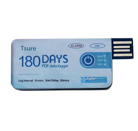 Tsure Days Single Use Pdf Data Logger At Usb Temperature