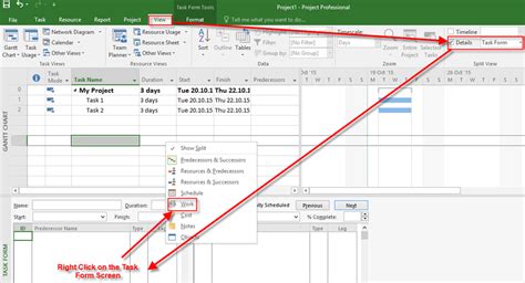 Fixed Work And Manually Scheduled Tasks In Microsoft Project