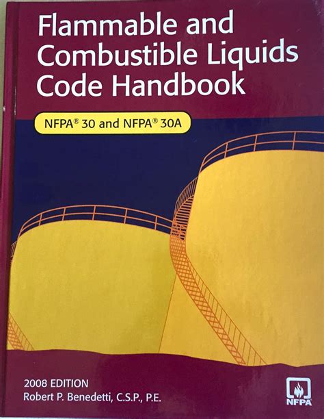 Flammable And Combustible Liquids Code Handbook NFPA 30 And NFPA 30A