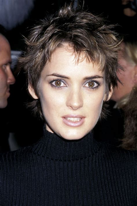 Winona Ryder Pixie Cut