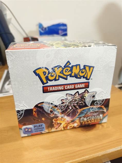 Pokemon Tcg 美版 朱與紫 Obsidian Flames Box Set 可散買） 興趣及遊戲 玩具 And 遊戲類