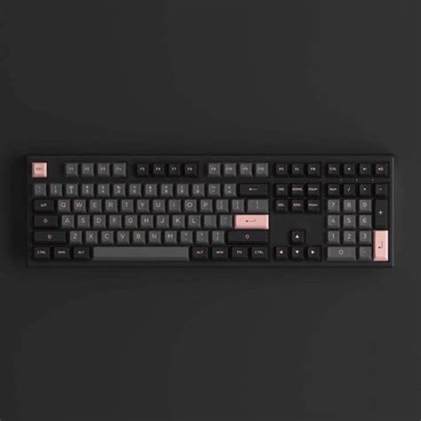 Bàn Phím Cơ Có Dây Akko MonsGeek MG108 Black Pink RGB AKKO Switc