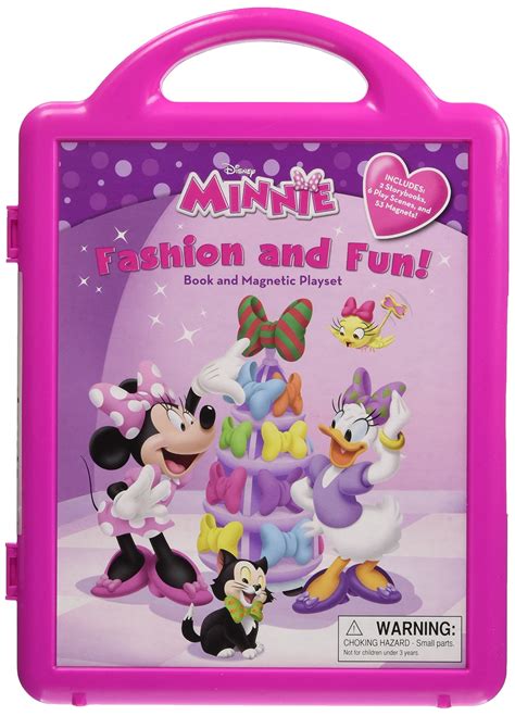 Minnie Minnie's Fashion And Fun: Book And Magnetic Playset – BookXcess