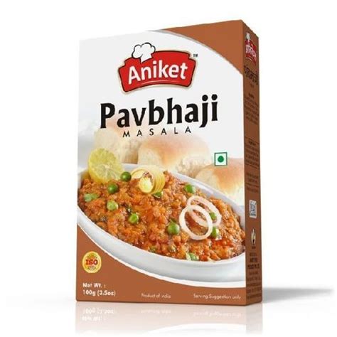 Carbohydrate G Fine Natural Taste Healthy Hygenic Dried Pav Bhaji