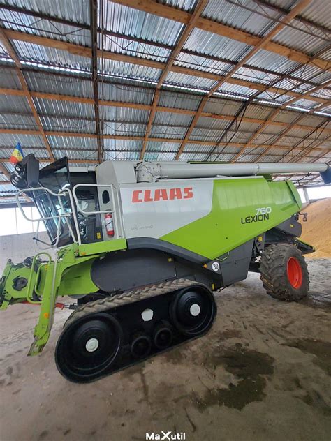 Claas Lexion Terra Trac Combina Agricola Maxutil Utilaje De Vanzare