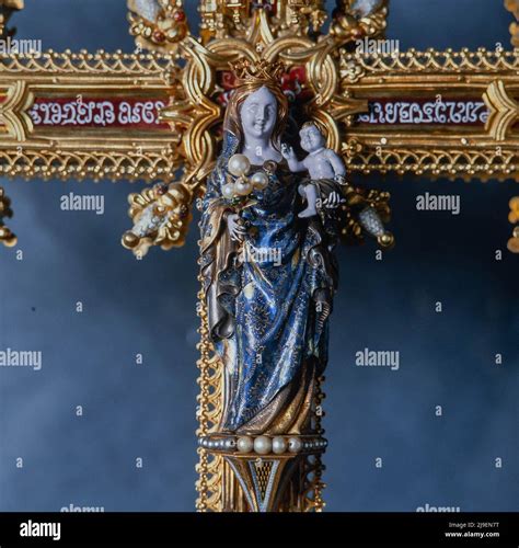 Cruz De Les Perles Siglo XVI Museu Tresor De La Catedral De Girona