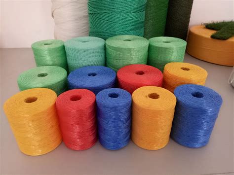 Tex Pp Raffia Pp Fibrillated Packing Baler Twine Pp Material