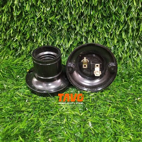 Jual Fitting Plafon Hitam Sivitech Model Broco Fitting Lampu Plafon