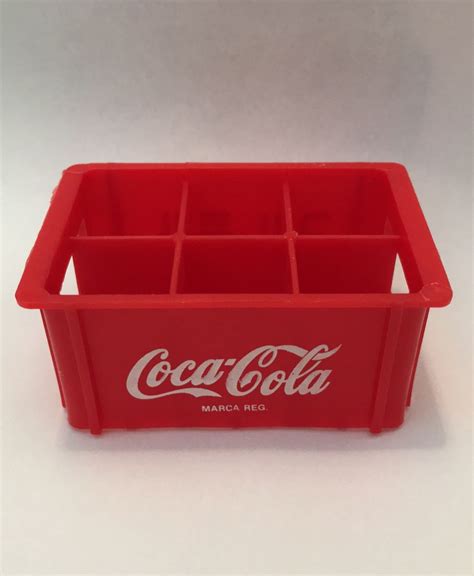 Mini Engradado Coca Cola Original Anos 80 Produto Vintage E Retro