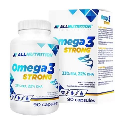 Omega 3 6 9 Strong 90 kapsułek AllNutrition