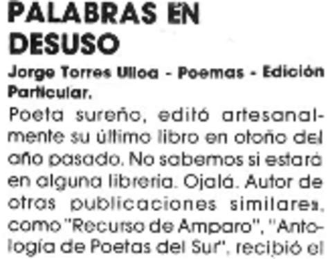 Palabras En Desuso Artículo Elga Pérez Laborde Biblioteca Nacional Digital De Chile