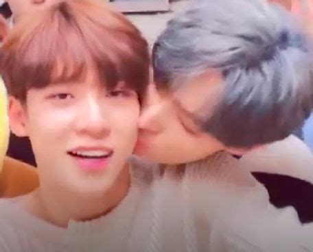 Ateez Imagines Fluff And Reactions Reaction When You Kiss Them