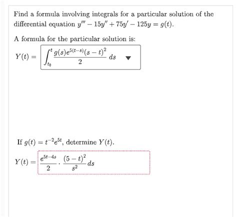 Answered Find A Formula Involving Integrals For Bartleby