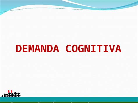 Ppt Demanda Cognitiva Ppt Pdfslide Net