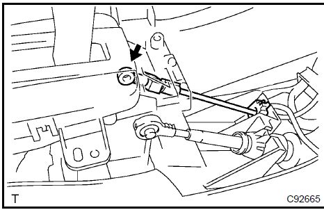 Toyota Camry Floor Shift Parking Lock Cable Assy Atm Automatic