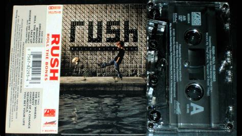 Rush Roll The Bones On Cassette Tape Side A YouTube