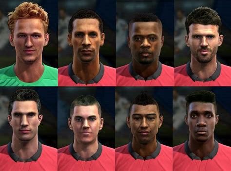 Manchester United Facepack PES 2013 By MagicPro