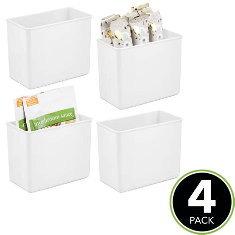 Mdesign Plastic Adhesive Kitchen Food Wrap Organizer 4 Pack Michaels