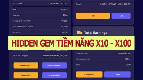 Hướng Dẫn Cách Giao Dịch Và Stake MVX Token Dự Án Tiềm Năng x100