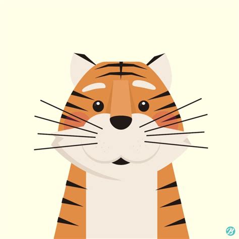 호랑이 캐릭터 일러스트 Ai 다운로드 이미지 Download Tiger Vector Urbanbrush