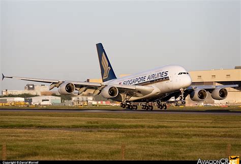 9V SKB Singapore Airlines Airbus A380 841 AviacionCR Net