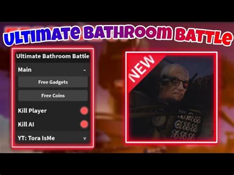 Roblox Ultimate Bathroom Battle Script Hack Tora Free Gadgets Coins