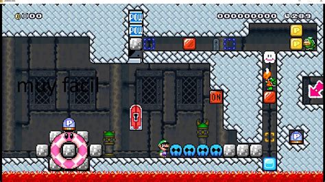 La Mecanica Mas Facil De Todas Mis Niveles Parte Super Mario Maker