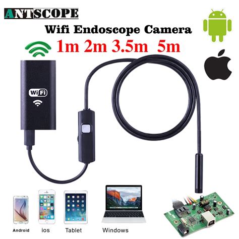 Aliexpress Buy Antscope Iphone Endoscope HD 1m 2m 3 5m 5m Wifi