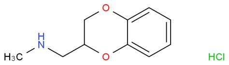 Dihydro Benzo Dioxin Ylmethyl Methyl Amine Hydrochloride