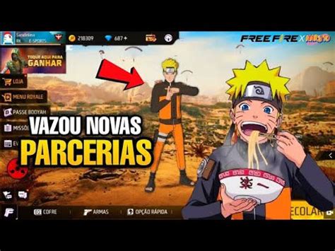 Naruto X Free Fire Garena Acaba De Fechar Parceria Naruto