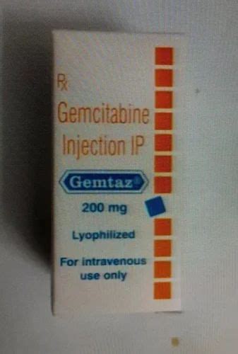 Gemcitabine Gemtaz Mg Injection At Rs Vial In Surat Id