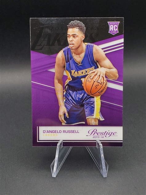 2015 16 Panini Prestige Acetate Rookies D Angelo Russell 24 Rookie RC