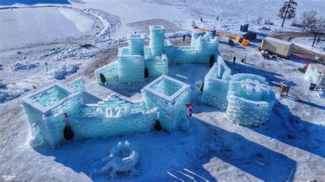 Ice Castle At 123rd Annual Saranac Lake Winter Carnival News10 Abc