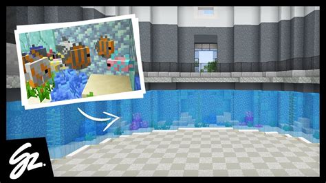 Aquarium Base Design Minecraft 7 Youtube