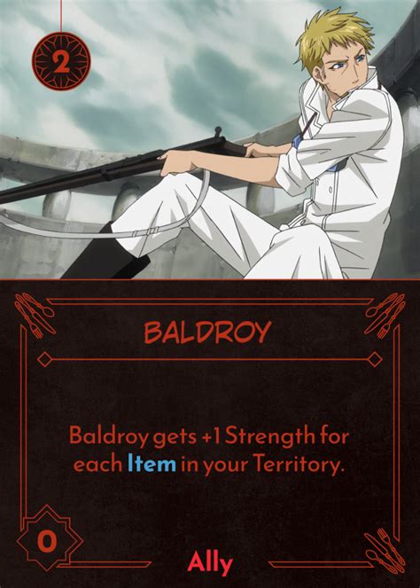 Baldroy Anime Villainous Wiki Fandom